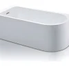 Vente-unique Baignoire d'angle - 240L - 170 x 75 x 58 cm - Blanche - Angle gauche - ANIKA* Baignoire D'Angle