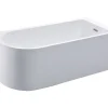 Vente-unique Baignoire d'angle - 201L - 150 x 75 x 58 cm - Blanche - Angle droit - ANIKA* Baignoire D'Angle