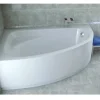 Azura Home Design Baignoire d'angle CORNEA 140x80 cm gauche avec tablier* Baignoire Asymétrique