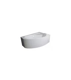 Azura Home Design Baignoire d'angle droite RIMA avec tablier - 150cm* Baignoire Asymétrique