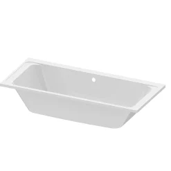 GoodHome Baignoire double en acrylique blanc L.180 x l.80 cm Cavally* Baignoire Droite