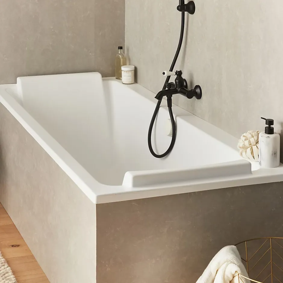 Jacob Delafon Baignoire droite 180 x 80 cm blanc mat