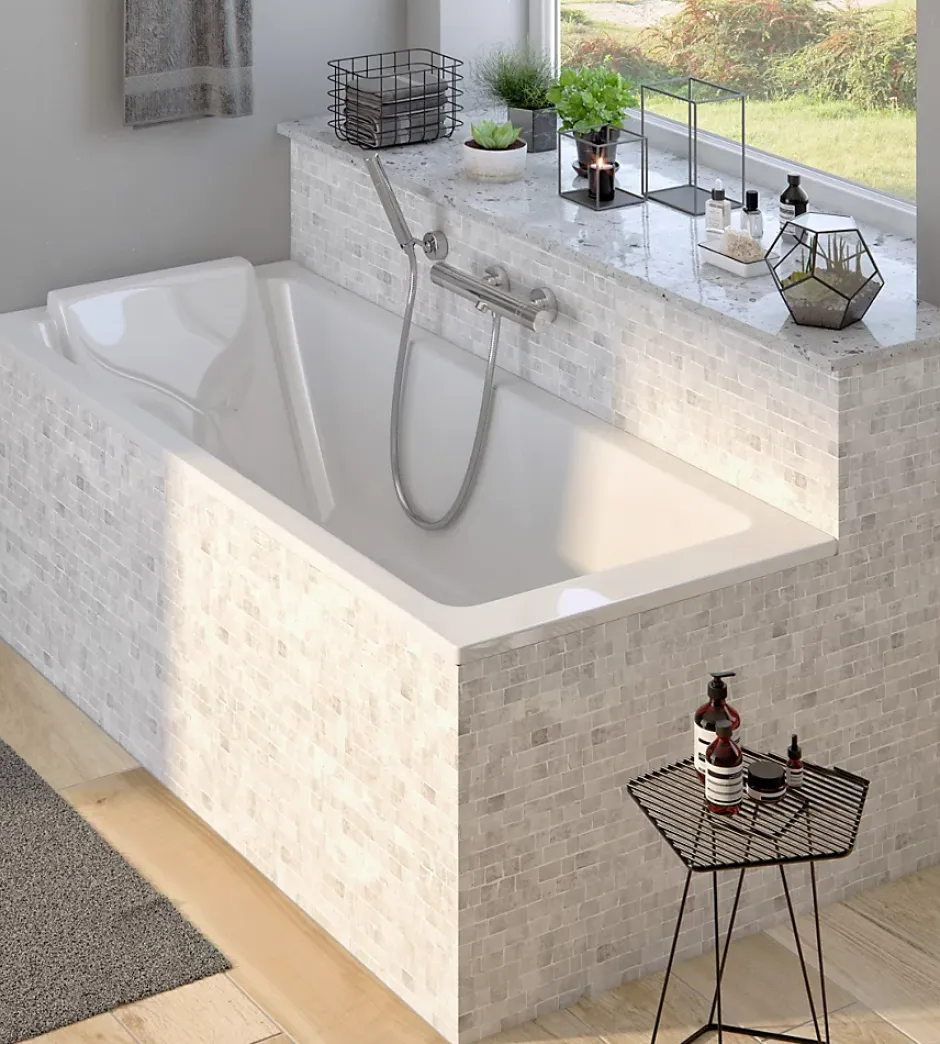 Jacob Delafon Baignoire droite 170 x 75 cm blanc brillant* Baignoire Droite