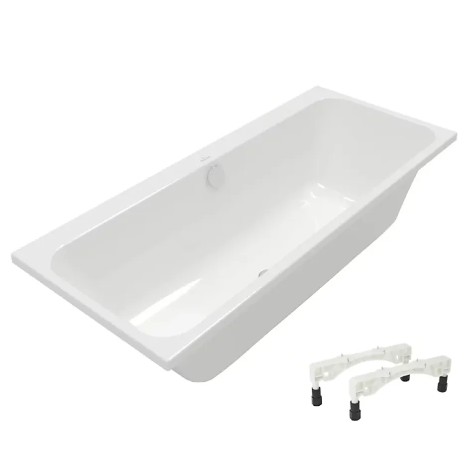 Villeroy & Boch Baignoire droite 170 x 70 Architectura avec pieds* Baignoire Droite