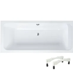 Villeroy & Boch Baignoire droite 190 X 90 VILLEROY ET BOCH Architectura acrylique avec pieds* Baignoire Droite