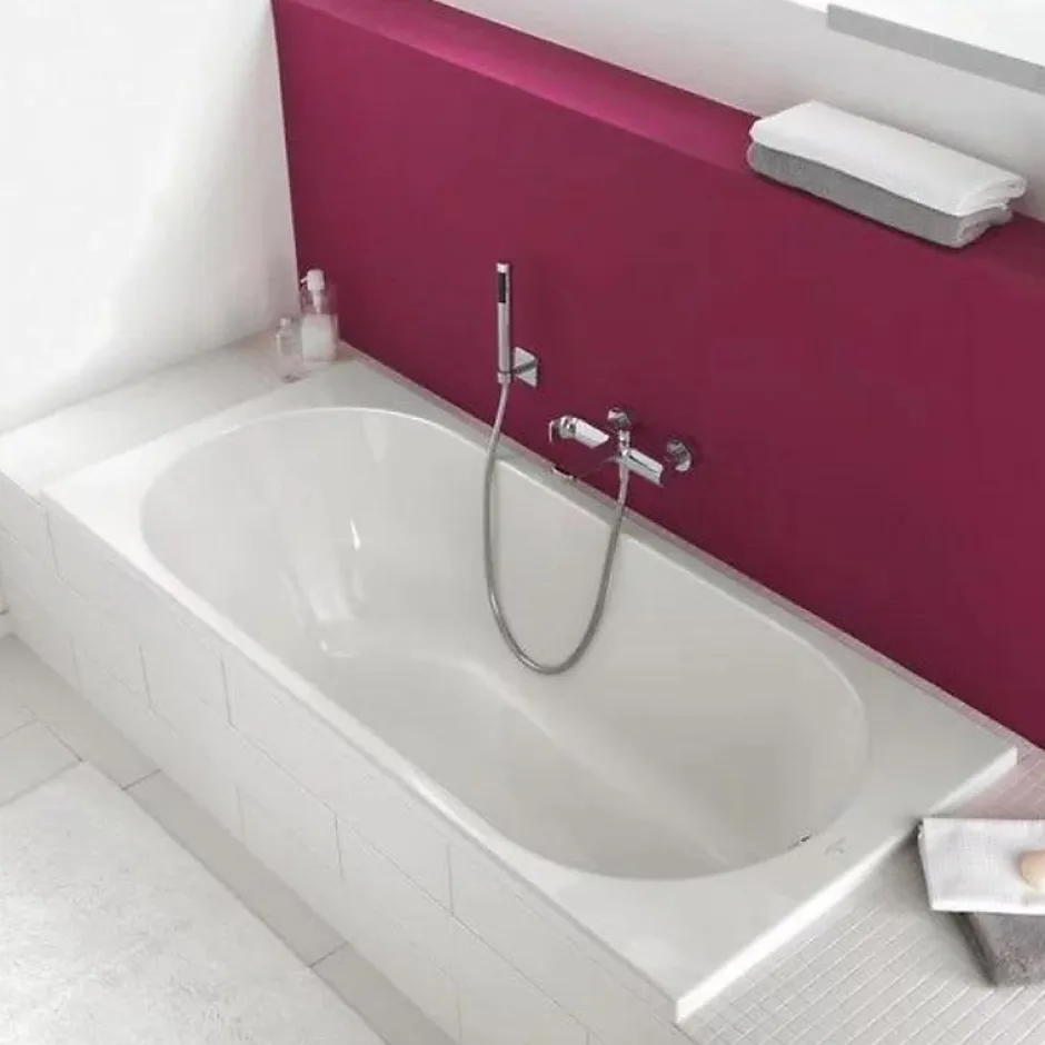 Villeroy & Boch Baignoire droite 160 X 70 VILLEROY ET BOCH O Novo Solo acrylique