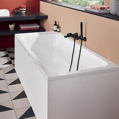 Villeroy & Boch Baignoire droite 180 X 80 VILLEROY ET BOCH Architectura acrylique avec pieds
