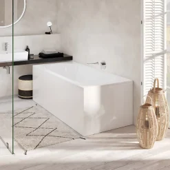 Villeroy & Boch Baignoire droite 160 x 75 VILLEROY ET BOCH Oberon Quaryl* Baignoire Droite