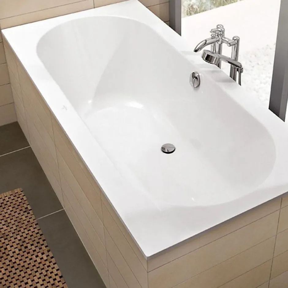 Villeroy & Boch Baignoire droite 190 X 90 VILLEROY ET BOCH Oberon Quaryl* Baignoire Droite