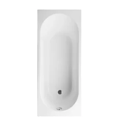 Villeroy & Boch Baignoire droite avec pieds 170 x 70 cm O.Novo Blanc + Pare Bain gauche AURYS Mist 1 chromé
