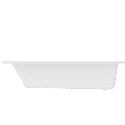 GoodHome Baignoire droite Bolmen L. 170 cm x l. 75 cm blanc* Baignoire Droite