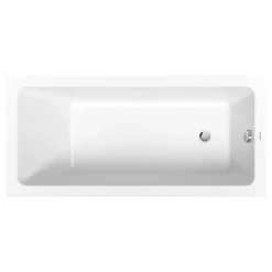 Duravit Baignoire droite No.1 180 x 85 cm + Pare bain droit AURYS Mist 1 chromé