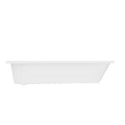 Baignoire droite en acrylique L.160 x l.70 cm blanc, Horyn