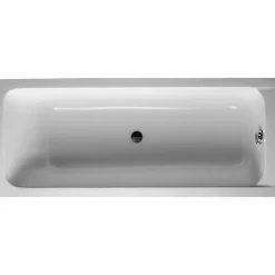 Duravit Baignoire droite 180x80 D-Code bonde au centre* Baignoire Droite