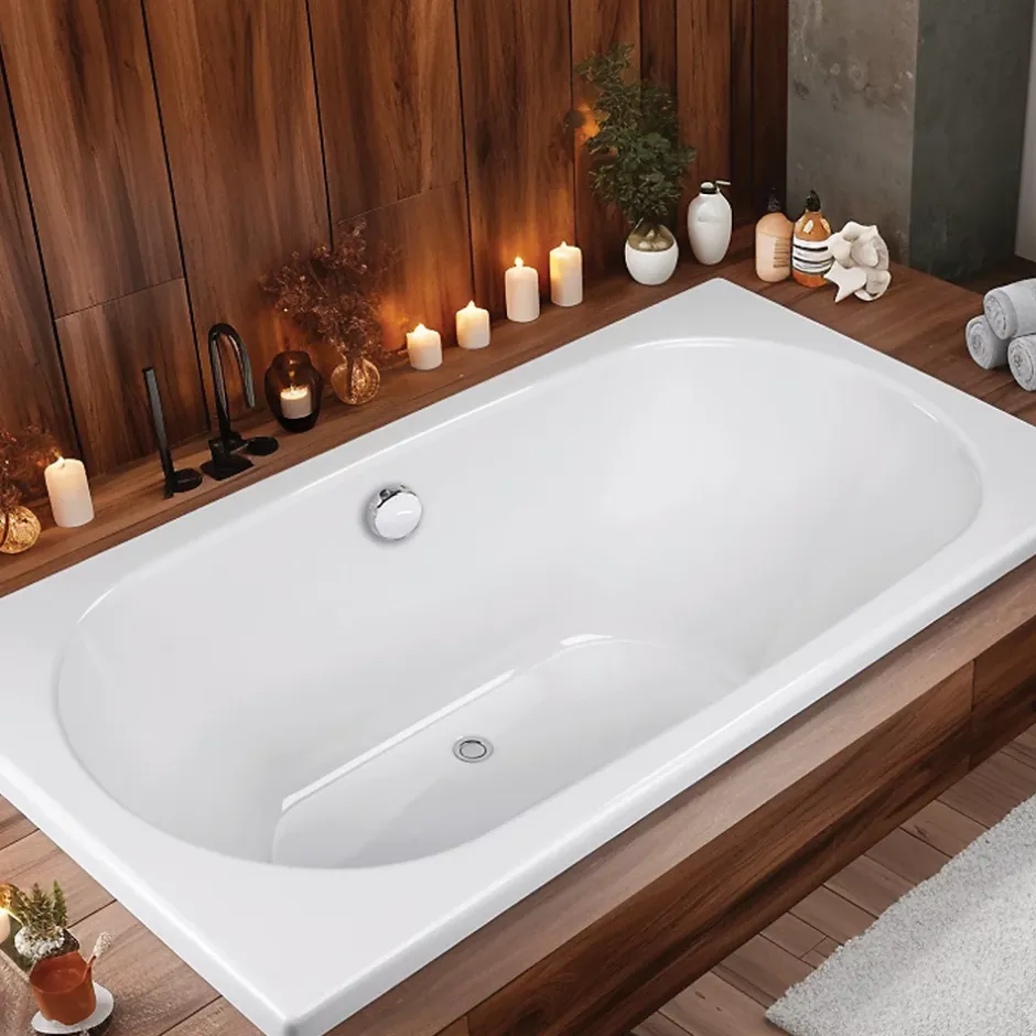 Valentin Baignoire Effusion 180 x 90 cm sans tablier* Baignoire Droite