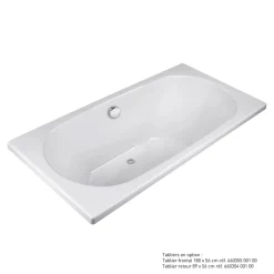 Valentin Baignoire Effusion 180 x 80 cm sans tablier