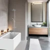 Valentin Baignoire Embleme Comododo solo 170 x 75 cm sans tablier + Colonne de douche