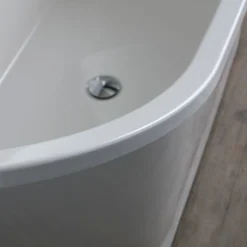 Kiamami Valentina Baignoire En Marbre Reconstitué Arisa* Baignoire Îlot