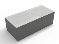 Spalina Baignoire Ilot Cobalt 170 grise 170x75x56cm, by