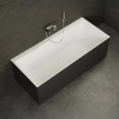Spalina Baignoire Ilot Cobalt 170 noire 170x75x56cm, by