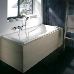 Jacob Delafon Baignoire Corvette 180x80 cm + Pare bain* Baignoire Droite
