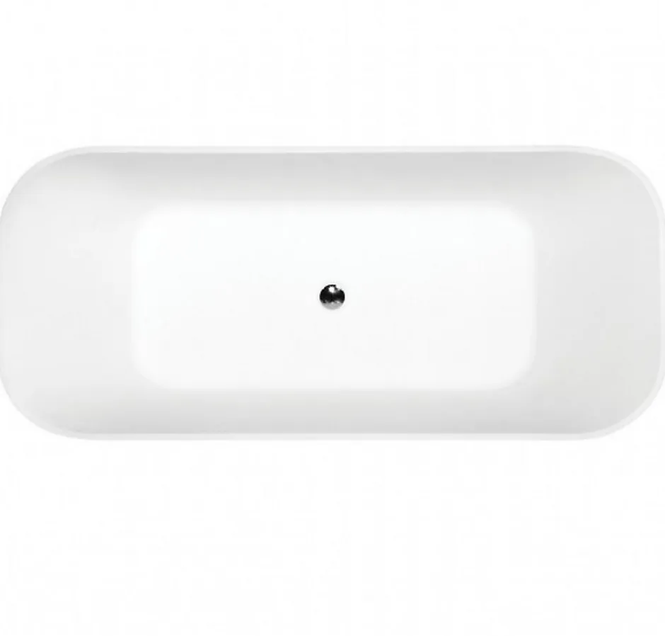 Azura Home Design Baignoire îlot ASSOS S-LINE bicolore 160 x 70 cm* Baignoire Îlot