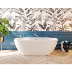 Baignoire îlot blanche Fidji 170x80 cm
