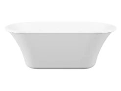 Vente-unique Baignoire îlot design - 193 L - 150 x 75 x 58 cm - Blanche - NOEMIE II* Baignoire Îlot
