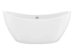 Vente-unique Baignoire îlot design blanche - 225L - 170 x 83 x 77cm - ALDA