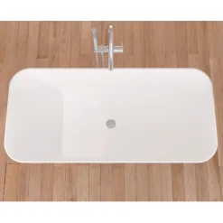 Sanycces Baignoire îlot design en sanydur rectangulaire RUST 150 cm* Baignoire Îlot