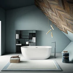 Stano Baignoire îlot design ovale BOSTON blanche 180 cm