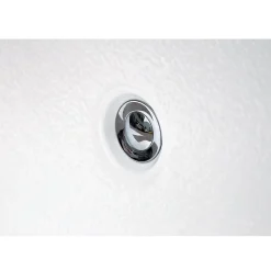 Stano Baignoire îlot design ovale FINDLAY blanche 160 cm* Baignoire Îlot