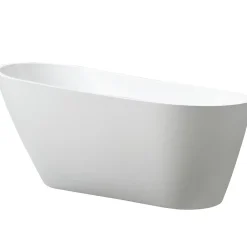 Stano Baignoire îlot design ovale OPRAH blanche 140 cm