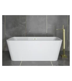 Azura Home Design Baignoire îlot EVITA 160 x 80 cm* Baignoire Îlot