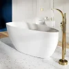 Azura Home Design Baignoire îlot GOYA - 160 x 70 cm* Baignoire Îlot