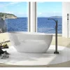 Azura Home Design Baignoire îlot GOYA - 142 x 62 cm* Baignoire Îlot