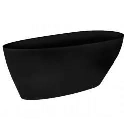 Azura Home Design Baignoire îlot GOYA noir - 160 x 70 cm* Baignoire Îlot