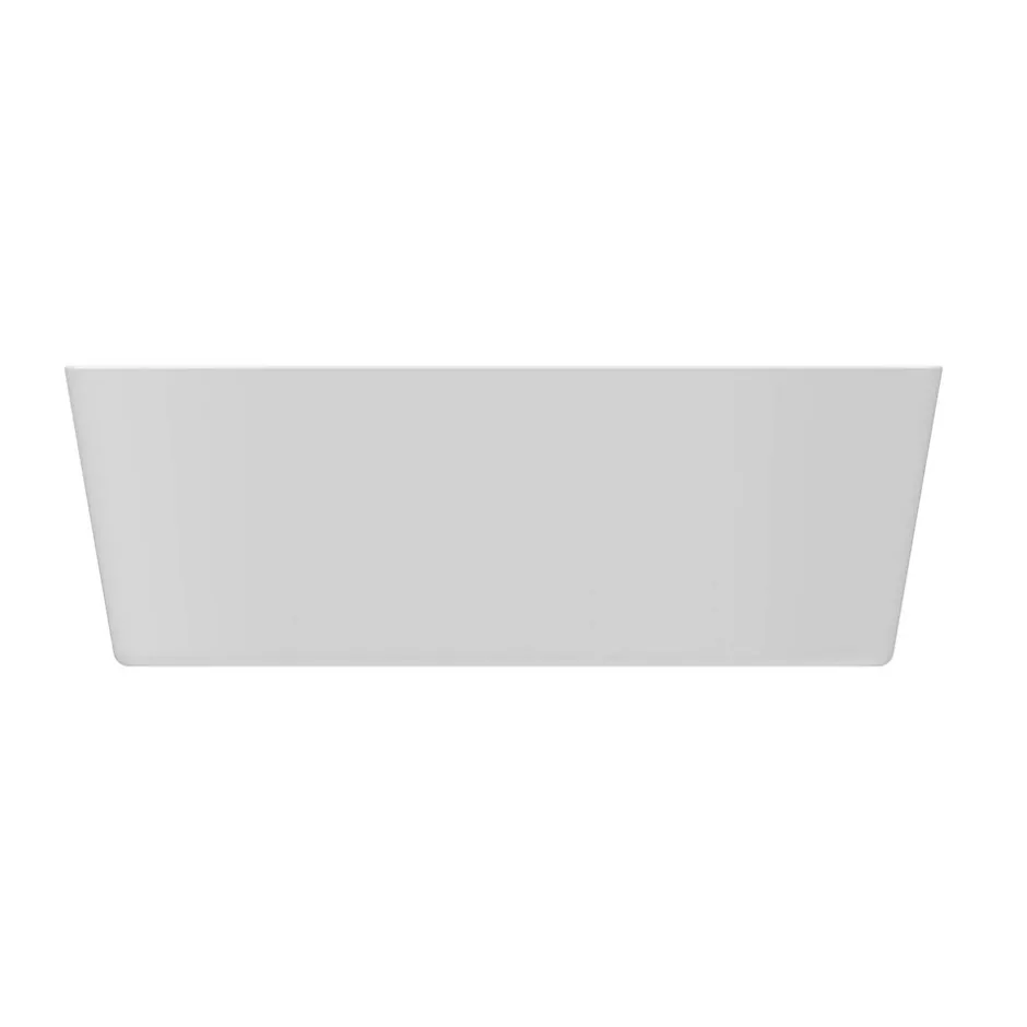 GoodHome Baignoire îlot Huron L. 180 x l.80 cm blanc
