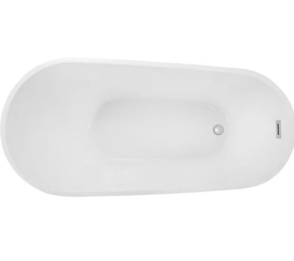 Azura Home Design Baignoire îlot MELODY 80 cm - 150 x 80 cm