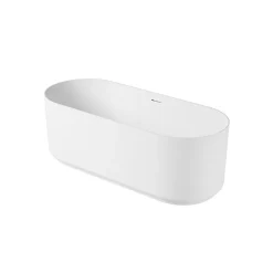 Mob-In Baignoire îlot NAÏA en acrylique Lucite blanche 170cm* Baignoire Îlot