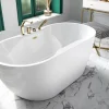 Azura Home Design Baignoire îlot NAVIA - 140 x 75 cm* Baignoire Îlot