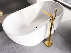 Azura Home Design Baignoire îlot NAVIA - 140 x 75 cm* Baignoire Îlot