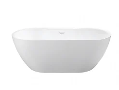 Azura Home Design Baignoire îlot NAVIA - 140 x 75 cm* Baignoire Îlot