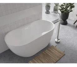 Azura Home Design Baignoire îlot NAVIA - 150 x 80 cm* Baignoire Îlot