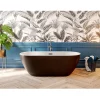 Baignoire îlot noire Fidji 170x80 cm
