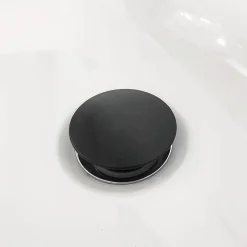 Baignoire îlot noire Fidji 170x80 cm