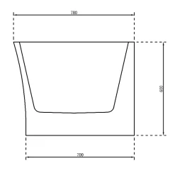 Bernstein Baignoire îlot NOVA CORNER acrylique, 170x78cm, Garantie 5 ans, montage droite, Avec robinet mitigeur 1521, Avec siphon, Blanc mat* Baignoire D'Angle