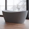 Spalina Baignoire îlot ovale NEROON 2.0 Grise L. 170 x l. 80 cm, by