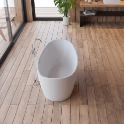 Spalina Baignoire îlot ovale NEROON 2.0 L. 170 x l. 80 cm, by