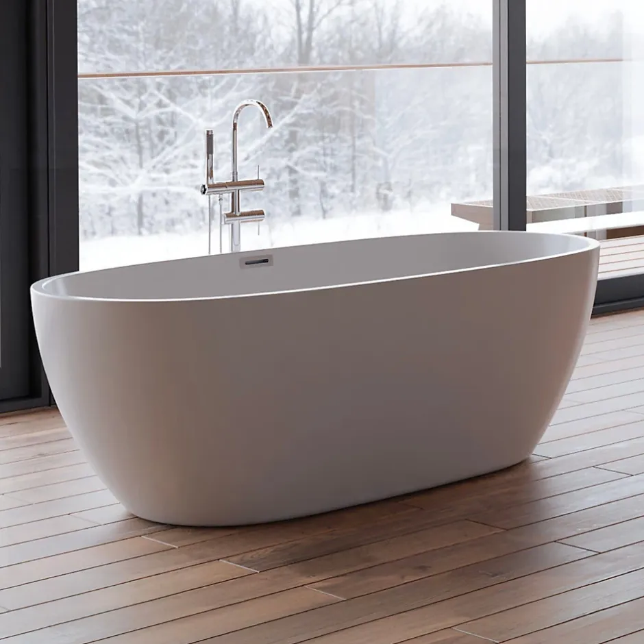 Spalina Baignoire îlot ovale SAMBA L. 170 x l. 79 cm, by